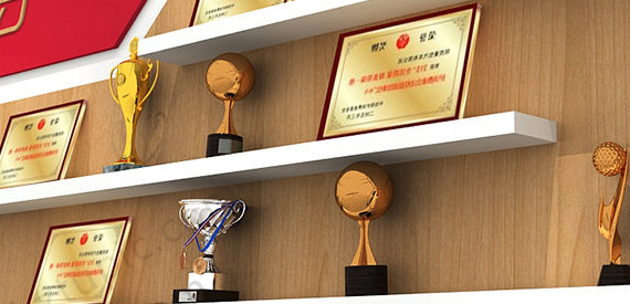 公司證書、獎杯